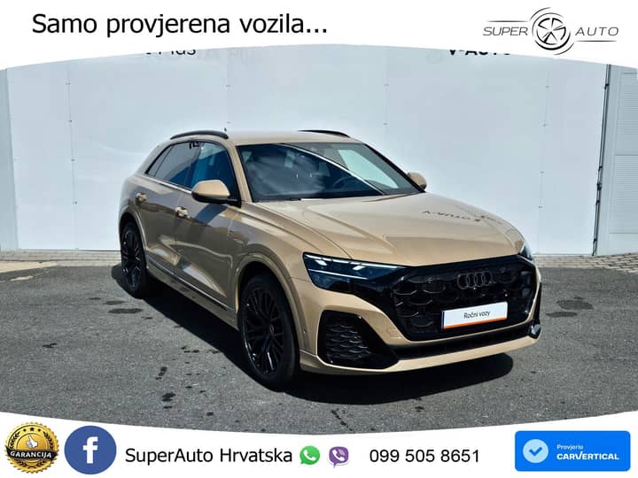 Audi Q8 50 TDI V6 quattro Aut. 286 KS, ACC+360+GR SJED+VIRT+NAVI+ASIST