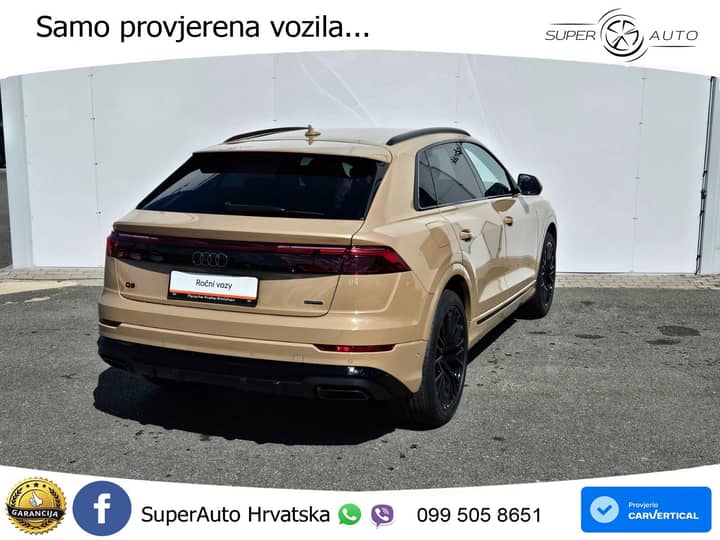 Audi Q8 50 TDI V6 quattro Aut. 286 KS, ACC+360+GR SJED+VIRT+NAVI+ASIST