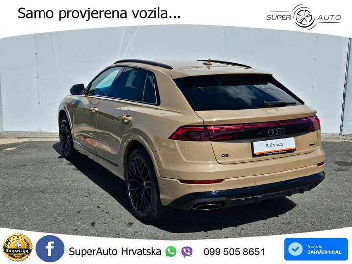 Audi Q8 50 TDI V6 quattro Aut. 286 KS, ACC+360+GR SJED+VIRT+NAVI+ASIST