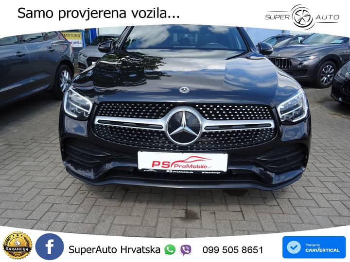 Mercedes GLC Coupe 220d 4Matic Aut. AMG Line 194 KS, LED+KAM+GR SJED+VIRT+ASIST