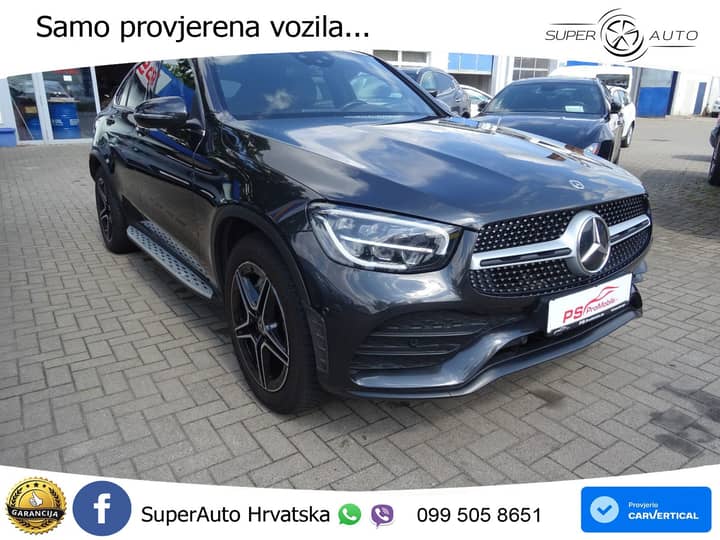Mercedes GLC Coupe 220d 4Matic Aut. AMG Line 194 KS, LED+KAM+GR SJED+VIRT+ASIST
