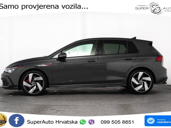 VW Golf 8 GTI 2.0 TSI DSG 245 KS, LED+ACC+GR SJED+KAM+VIRT+PDC