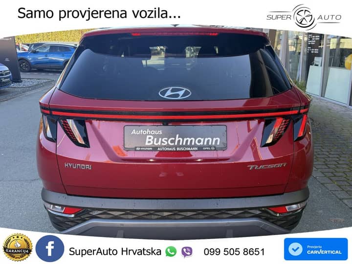 Hyundai Tucson 1.6 T-GDI Trend 150 KS, LED+VIRT+GR SJED+KAM+PDC