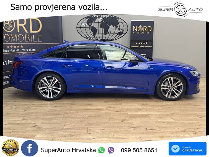 Audi A6 35 TDI S tronic S line 163 KS, ACC+GR SJED+VIRT+NAVI