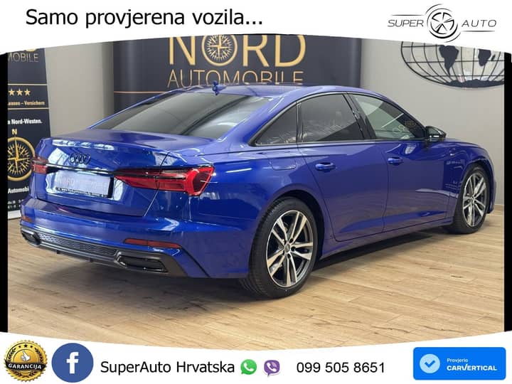 Audi A6 35 TDI S tronic S line 163 KS, ACC+GR SJED+VIRT+NAVI