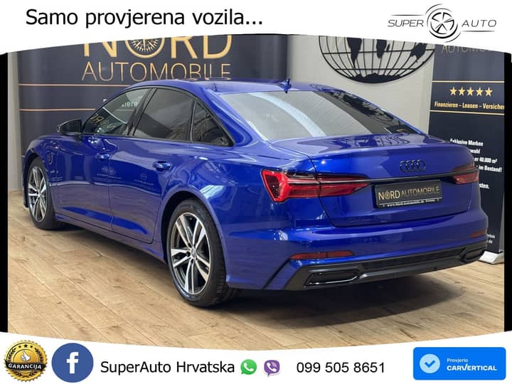 Audi A6 35 TDI S tronic S line 163 KS, ACC+GR SJED+VIRT+NAVI
