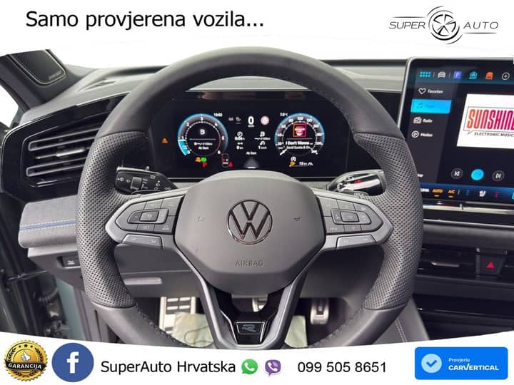 VW Tiguan 2.0 TDI DSG 4M R-Line 193 KS, LED+ACC+PANO+4xGR SJED+HEAD+MASAŽA