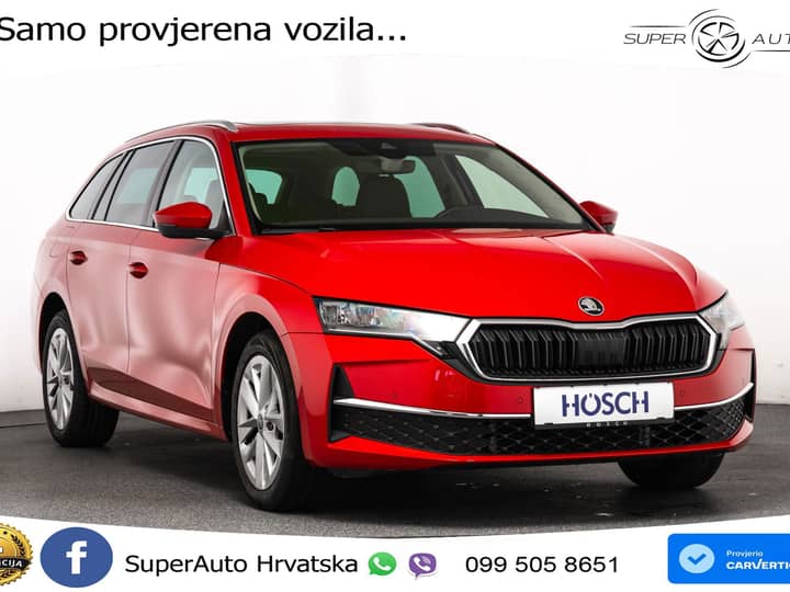 Škoda Octavia Combi 2.0 TDI DSG Selection 150 KS, KAM+4xGR SJED+PANO+HEAD