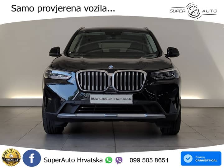 BMW X3 xDrive 20d Aut. 190 KS, KAM+LED+GR SJED+VIRT+NAVI