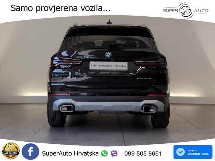 BMW X3 xDrive 20d Aut. 190 KS, KAM+LED+GR SJED+VIRT+NAVI