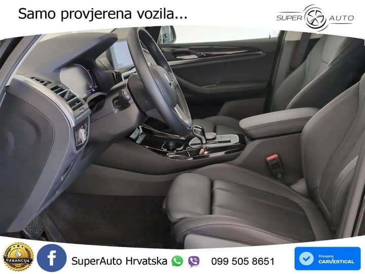 BMW X3 xDrive 20d Aut. 190 KS, KAM+LED+GR SJED+VIRT+NAVI