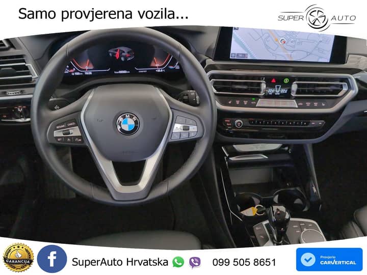 BMW X3 xDrive 20d Aut. 190 KS, KAM+LED+GR SJED+VIRT+NAVI