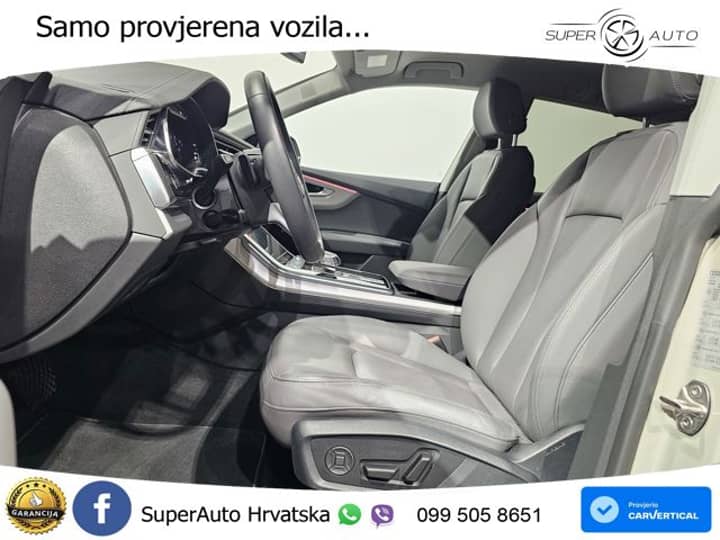 Audi Q8 55 TFSIe quattro Aut. 394 KS, ZRAČNI+360+ACC+GR SJED+KEY+HEAD+LANE