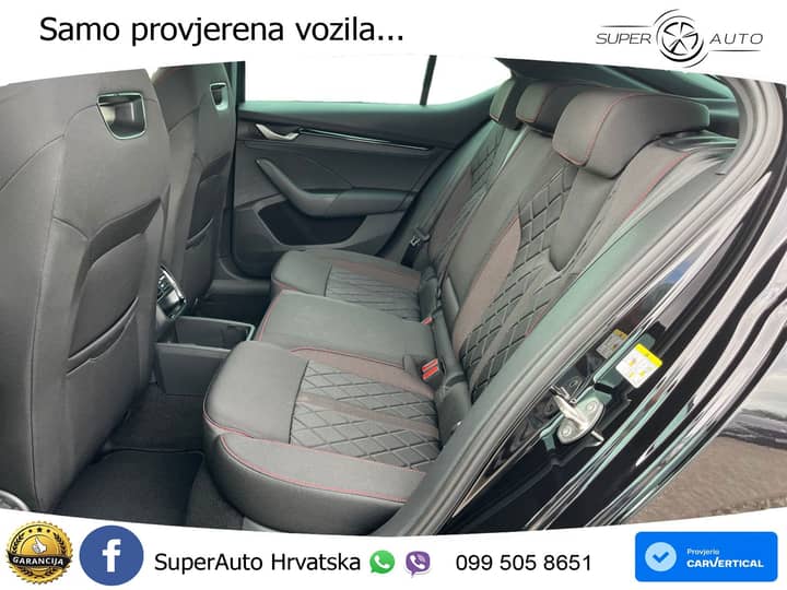 Škoda Octavia 2.0 TSI DSG RS 265 KS, ACC+KAM+KEY+GR SJED+HEAD+VIRT+LANE
