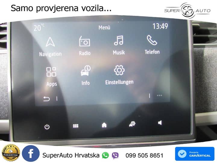 Renault ZOE E-Tech Evolution 109 KS, KEY+LANE+NAVI