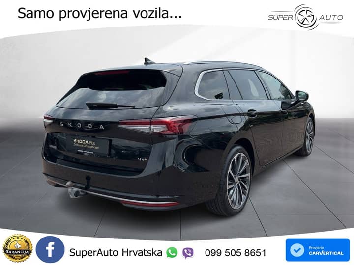 Škoda Superb Combi 2.0 TDI 4x4 L&K 193 KS, MATRIX+ACC+4xGR SJED+MASAŽA+KAM+PDC
