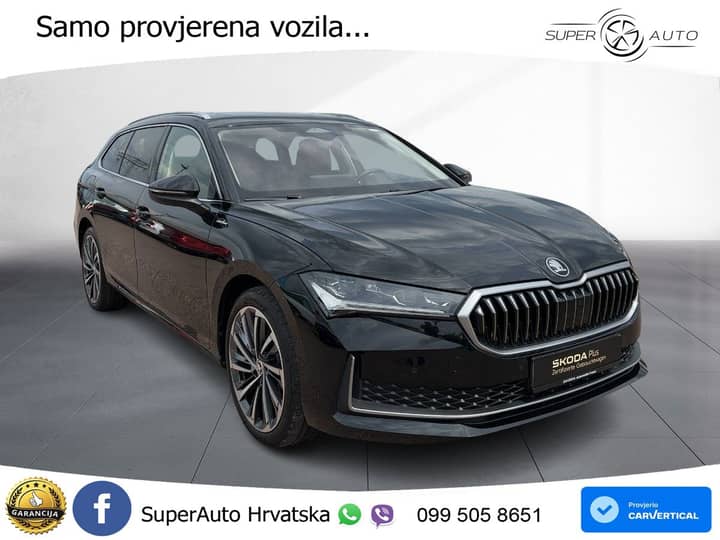 Škoda Superb Combi 2.0 TDI 4x4 L&K 193 KS, MATRIX+ACC+4xGR SJED+MASAŽA+KAM+PDC