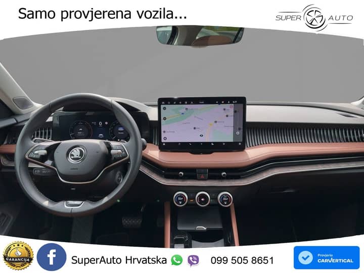 Škoda Superb Combi 2.0 TDI 4x4 L&K 193 KS, MATRIX+ACC+4xGR SJED+MASAŽA+KAM+PDC