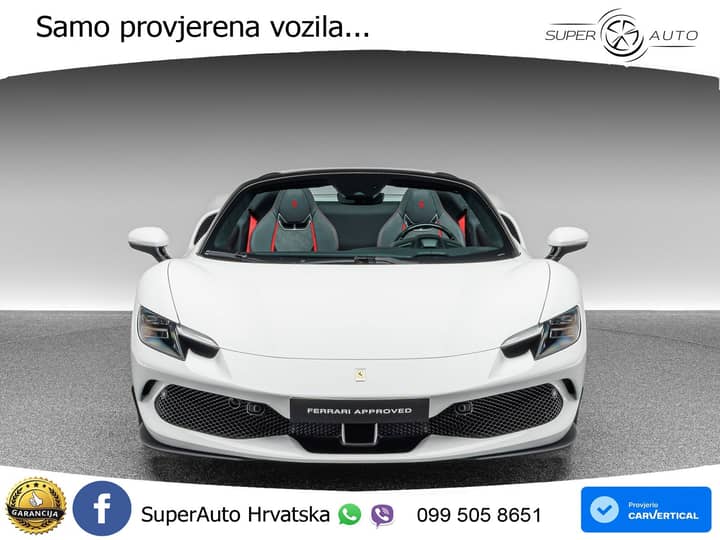 Ferrari 296 GTS 3.0 V6 PHEV Aut. 830 KS, ACC+LED+KAM+GR SJED+VIRT+ASIST