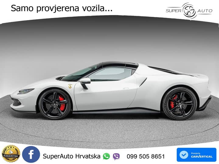 Ferrari 296 GTS 3.0 V6 PHEV Aut. 830 KS, ACC+LED+KAM+GR SJED+VIRT+ASIST