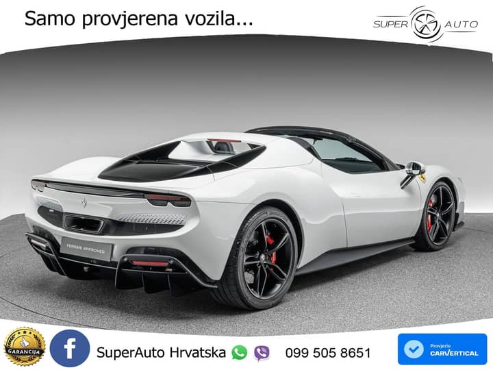 Ferrari 296 GTS 3.0 V6 PHEV Aut. 830 KS, ACC+LED+KAM+GR SJED+VIRT+ASIST