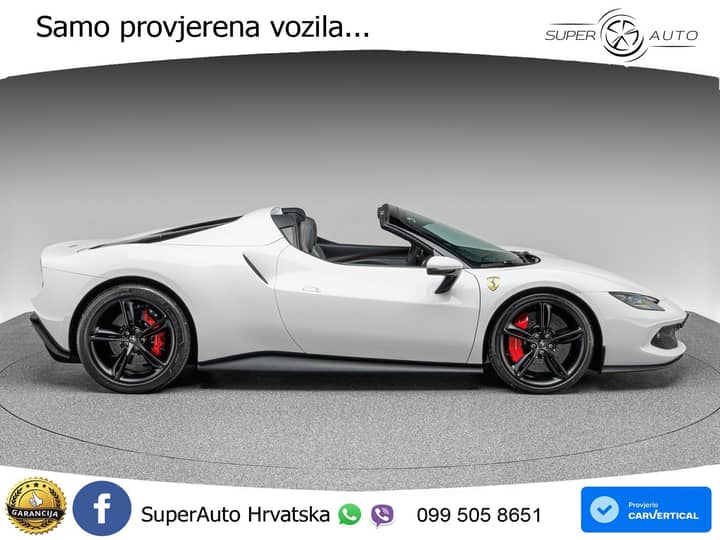 Ferrari 296 GTS 3.0 V6 PHEV Aut. 830 KS, ACC+LED+KAM+GR SJED+VIRT+ASIST
