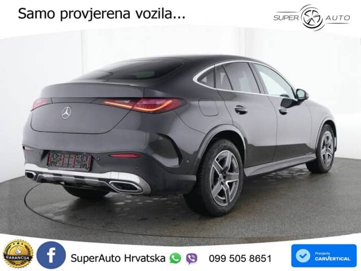 Mercedes GLC Coupe 220d 4M Aut. AMG 197 KS, KAM+VIRT+GR SJED+LED+LANE