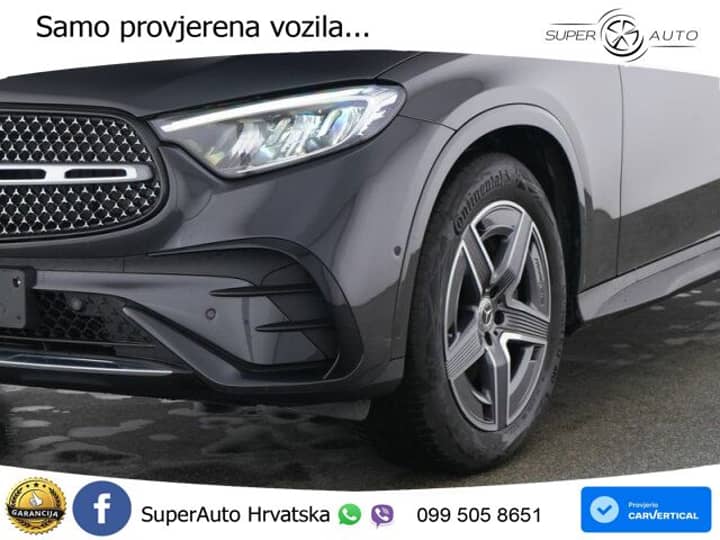 Mercedes GLC Coupe 220d 4M Aut. AMG 197 KS, KAM+VIRT+GR SJED+LED+LANE