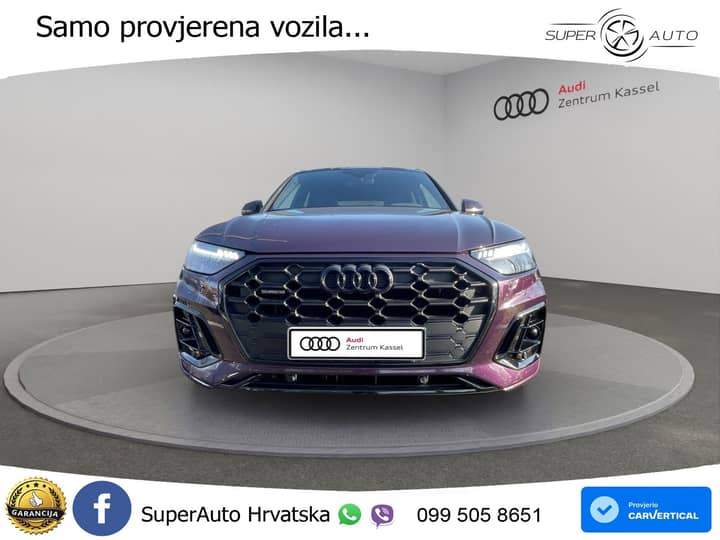 Audi Q5 40 TDI quattro Aut. S line 204 KS, PANO+ACC+KAM+GR SJED+KEY+VIRT+LANE