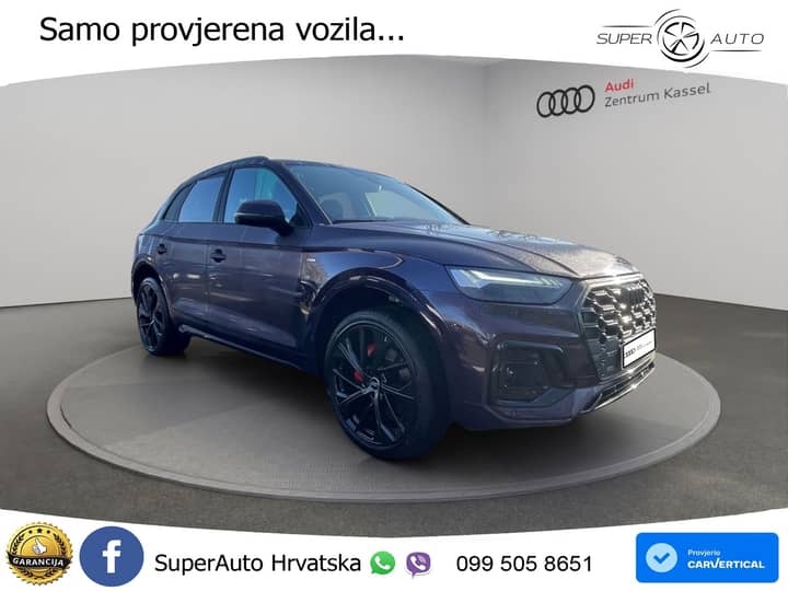 Audi Q5 40 TDI quattro Aut. S line 204 KS, PANO+ACC+KAM+GR SJED+KEY+VIRT+LANE