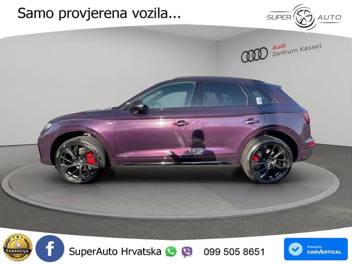 Audi Q5 40 TDI quattro Aut. S line 204 KS, PANO+ACC+KAM+GR SJED+KEY+VIRT+LANE