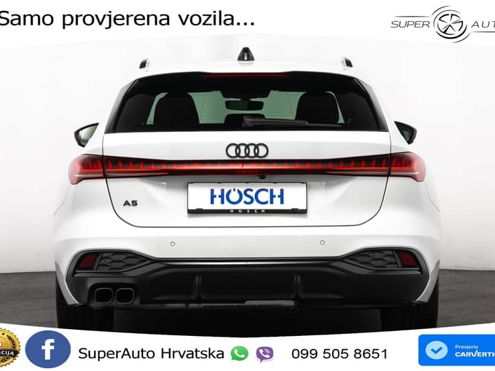 Audi A5 Avant 2.0 TDI S tronic 2xS line 204 KS, MATRIX+ACC+GR SJED+360+VIRT+PDC