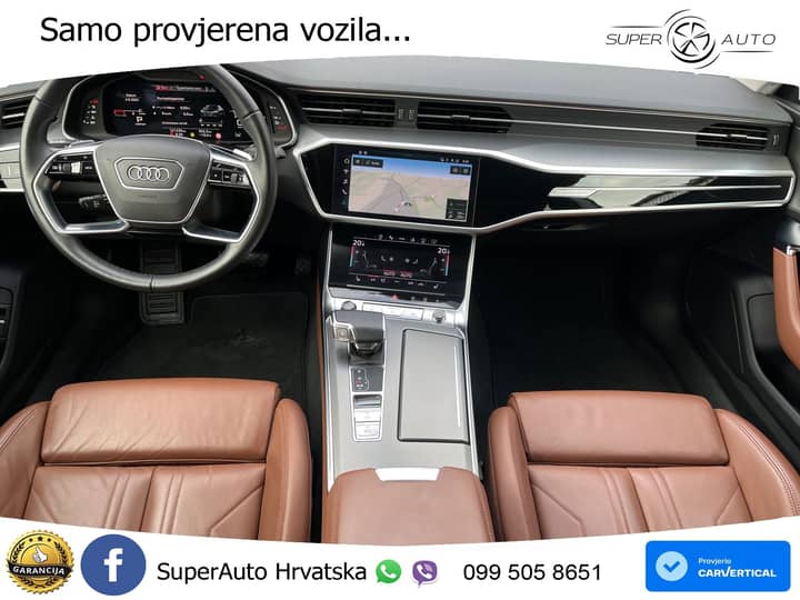 Audi A7 Sportback 50 TDI quattro Aut. 286 KS, ZRAČNI+ACC+360+GR SJED+MATRIX