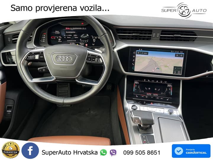 Audi A7 Sportback 50 TDI quattro Aut. 286 KS, ZRAČNI+ACC+360+GR SJED+MATRIX