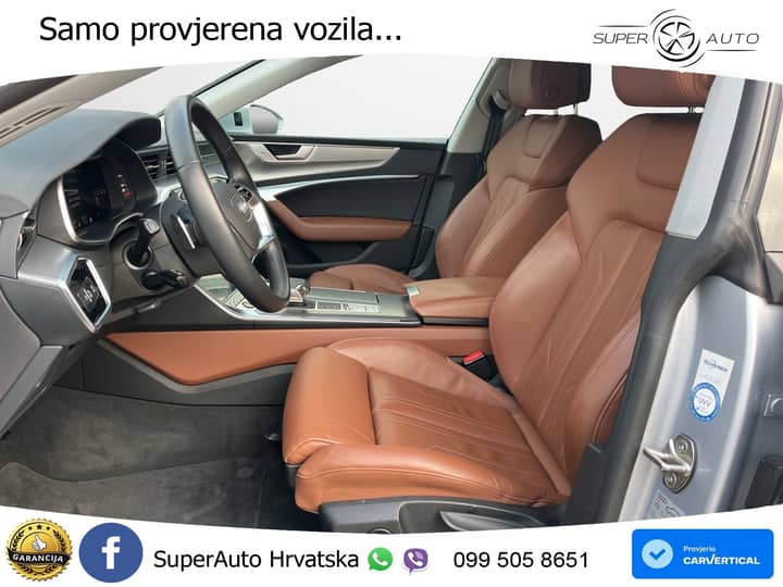 Audi A7 Sportback 50 TDI quattro Aut. 286 KS, ZRAČNI+ACC+360+GR SJED+MATRIX