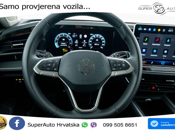 VW Passat Variant 1.5 eTSI DSG Business 150 KS, ACC+360+GR SJED+VIRT+NAVI+MASAŽA