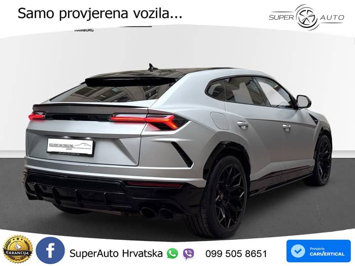 Lamborghini Urus 4.0 V8 4WD Aut. 650 KS, ZRAČNI+ACC+360+GR SJED+LED+VIRT