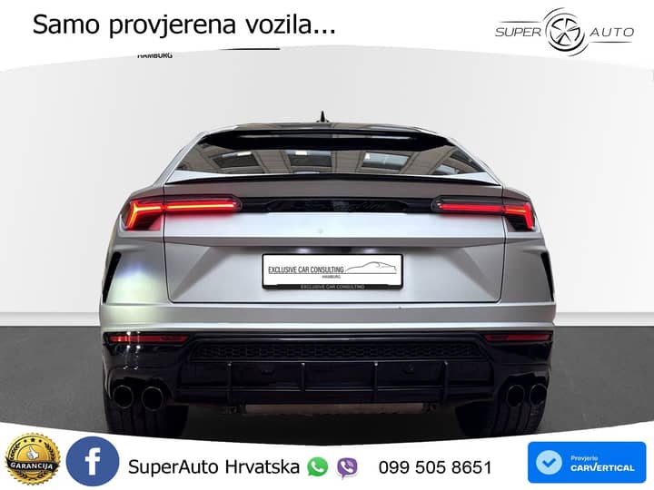 Lamborghini Urus 4.0 V8 4WD Aut. 650 KS, ZRAČNI+ACC+360+GR SJED+LED+VIRT