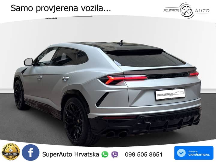 Lamborghini Urus 4.0 V8 4WD Aut. 650 KS, ZRAČNI+ACC+360+GR SJED+LED+VIRT