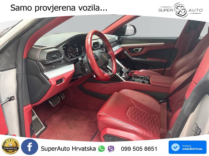 Lamborghini Urus 4.0 V8 4WD Aut. 650 KS, ZRAČNI+ACC+360+GR SJED+LED+VIRT