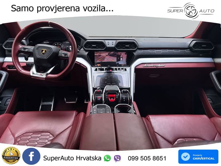 Lamborghini Urus 4.0 V8 4WD Aut. 650 KS, ZRAČNI+ACC+360+GR SJED+LED+VIRT