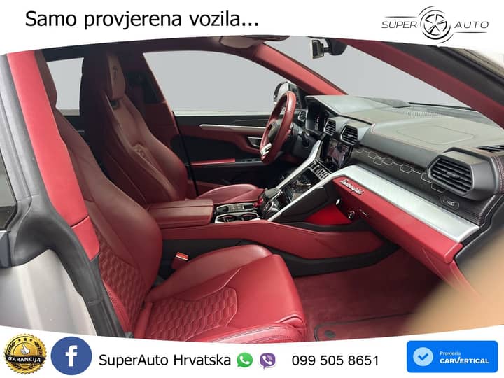 Lamborghini Urus 4.0 V8 4WD Aut. 650 KS, ZRAČNI+ACC+360+GR SJED+LED+VIRT