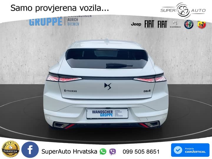 DS4 1.6 PureTech E-Tense Aut. Performance Line 225 KS, ACC+LED+KAM+GR SJED+HEAD