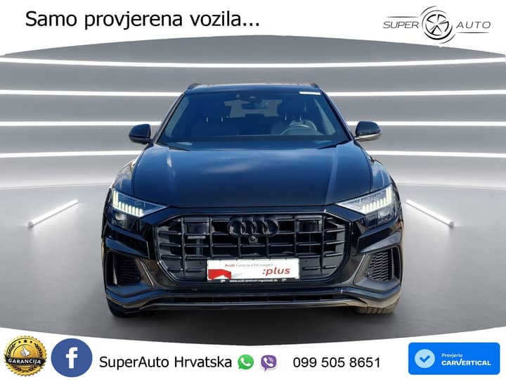 Audi Q8 55 TFSI quattro Aut. S line 340 KS, ZRAČNI+ACC+360+GR SJED+PANO+VIRT