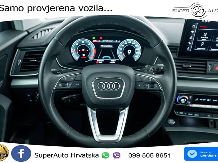 Audi Q5 40 TDI quattro ultra S tronic S line 204 KS, ACC+KAM+VIRT+NAVI