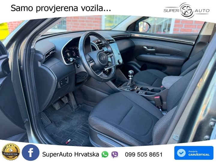 Hyundai Tucson 1.6 T-GDI Select 150 KS, LED+TEM+GR SJED+KAM