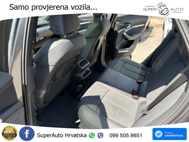 Audi e-tron SB 55 95 kWh S-line 408 KS, ZRAČNI+PANO+VIRT+GR SJED+360+HEAD