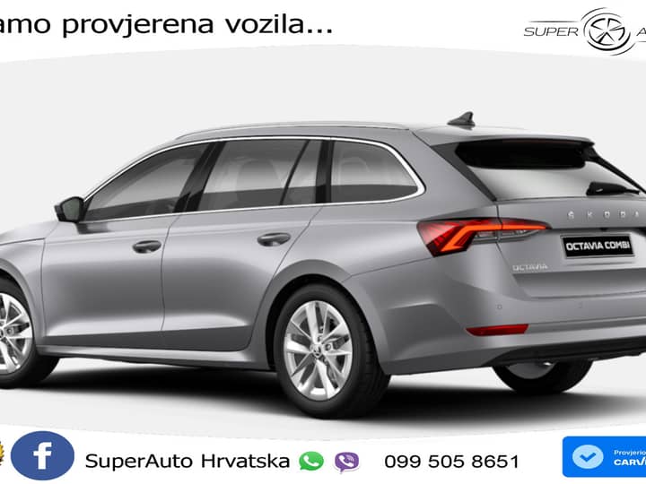 NOVO Škoda Octavia Combi 2.0 TDI DSG Style 150 KS, LED+ACC+KAM+GR SJED+VIRT