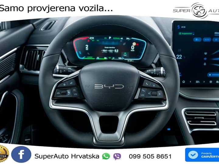 NOVO BYD Seal U DM-i 1.5L AWD Aut. Design 324 KS, ACC+360+GR SJED+PANO+HEAD+VIRT