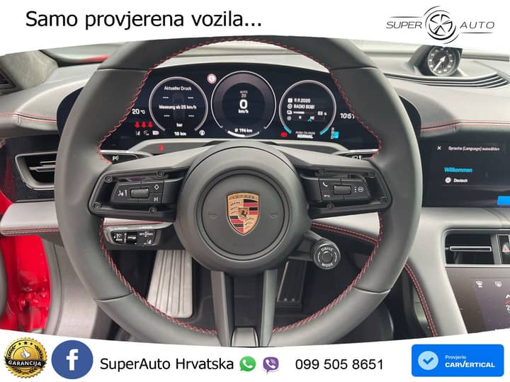 Porsche Taycan GTS Sport Turismo 700 KS, PANO+ZRAČ+KAM+GR SJED+ACC+KEY+LANE